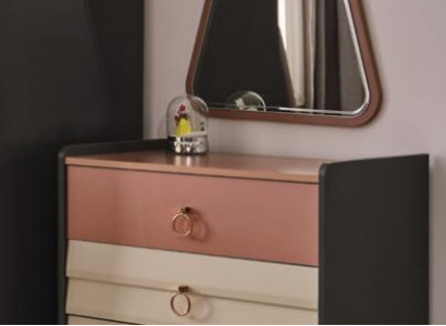 Kommode mit Spiegel Setra Modern Kommode Luxus design Schlafzimmer neu