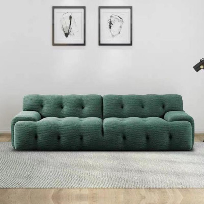 Design Sofa 2 Sitzer Relax Sofas Club Textil Polster Couch Stoff Couchen