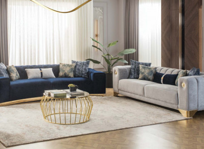 Sofagarnitur 4 3 Sitzer Design Couch Polster Sofas Modern Gruppe Set neu