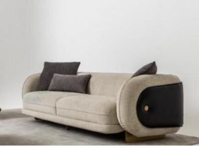 Wohnzimmer Textil Sofa 3 Sitzer Luxus Möbel Sitz Design Couch Lounge neu