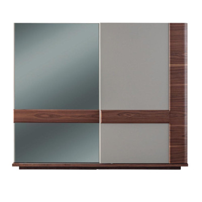 Graziöe Schlafzimmer Möbel Luxus Polsterbett Designer Kleiderschrank