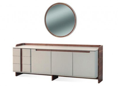 Modernes Sideboard Designer Wohnzimmer Anrichte Luxuriöser Schrank 2tlg