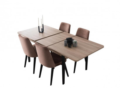 Brauner Rechteckiger Esstisch Esszimmer Möbel Holztische Luxus Möbel