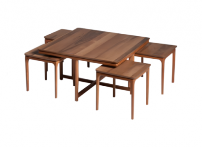 Komplette Couchtische Beistelltische Kaffeetische Sofatische Braun