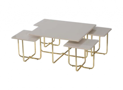 Komplette Tische Beistelltische Sofatische 5tlg Couchtische Beige