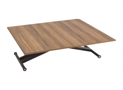 Esstisch Couchtisch Ausziehbarer Tisch Holz Braun Kaffeetisch 120 cm