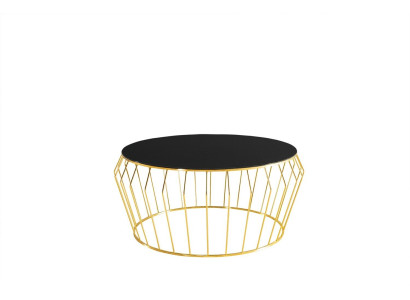 Kaffeetisch Gold Wohnzimmer Couchtisch Tisch Beistelltisch Sofatisch