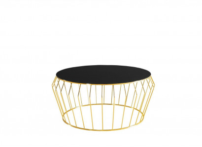 Kaffeetisch Gold Wohnzimmer Couchtisch Tisch Beistelltisch Sofatisch