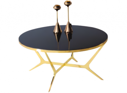 Tisch Wohnzimmer Couchtisch Sofatisch Kaffeetisch Beistelltisch Gold