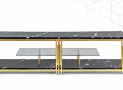 Wohnzimmer TV Staender Modern schwarz Fernseher Ständer Schrank Möbel