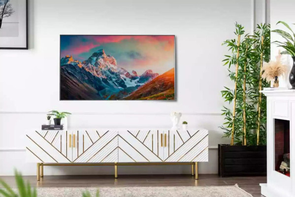 Wohnzimmer TV Staender Modern Holz Fernseher Ständer Schrank Möbel