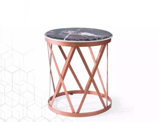 Wohnzimmer Beistelltisc hluxuriös Luxus Möbel Tisch braun Design neu