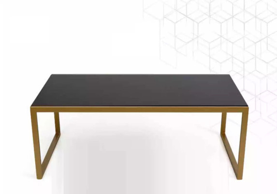 Couchtisch Wohnzimmertisch Sofatisch Design Edelstahl Gold Modern