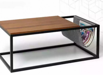 Wohnzimmer Couchtisch braun Möbel Tisch Luxus neu Modern Design Holz