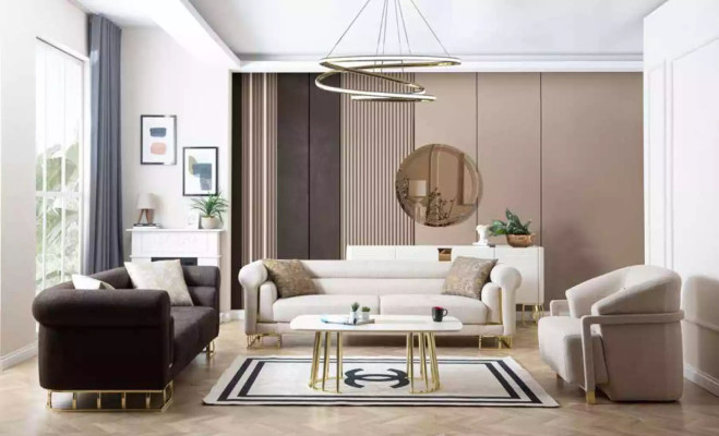 Sessel Möbel Einsitzer Drehsessel Sofa 1 Sitzer Wohnzimmer Moderne