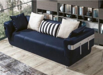 Dreisitzer Couch Stoff Sofa Couchen Möbel Textil 230cm Stoffcouch Sofas