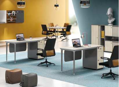 Bürotisch Schreibtisch Schreibtische Arbeitstisch Firma Möbel Computermöbel