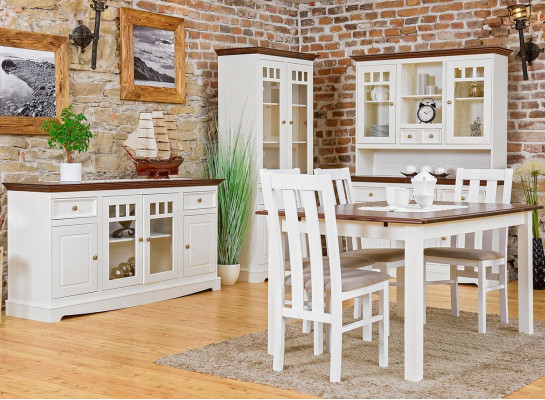 Vitrine Möbel Glas Schrank Vitrine Klassische Eckvitrine Eckschrank Glas Holz