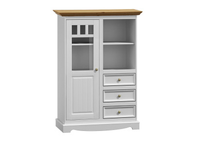 Kommoden Regal Holz Schrank Schränke weiss Anrichte Landhaus Kommode Anrichte