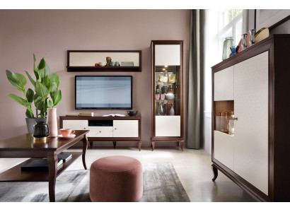 Wohnzimmer Set Vitrine Kommode Spiegel Wohnwände Kommoden