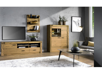 Modernes Design Wohn Wand Wohnzimmer Sideboard RTV Regal Vitrine