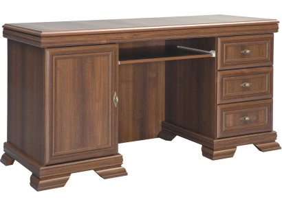 Tische Büro Handarbeit Vollholz Möbel Holz Büro Schreibtisch Klassischer Tisch