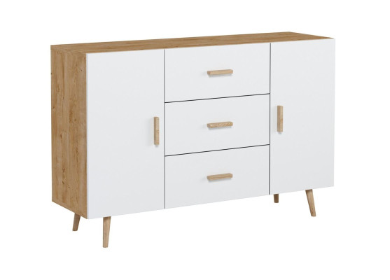 Kommode Regal 140cm Schränke Regale Aufbewahrung Hochglanz Neu Kommode Sideboard