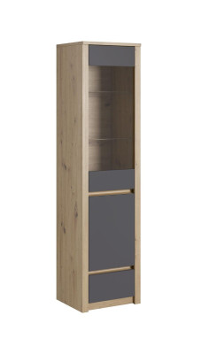 Vitrinen Regale Holz Schränke Wohnzimmer Vitrine Schrank Kommode Glas Regal Neu!