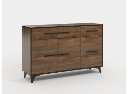 Kommode Designer Kommoden Kommodenschrank Schrank Design Holz Regal Braun