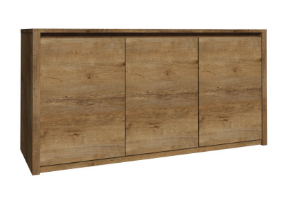 Moderne Holz Kommode Sideboard Kommoden Wohnzimmerschrank 130cm XL Low Boards