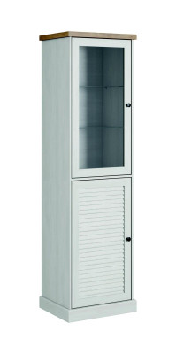 Wohnwand Wohnzimmer Set Vitrine Lowboard Wandregal 3tlg Set Wohnwände Holz Neu