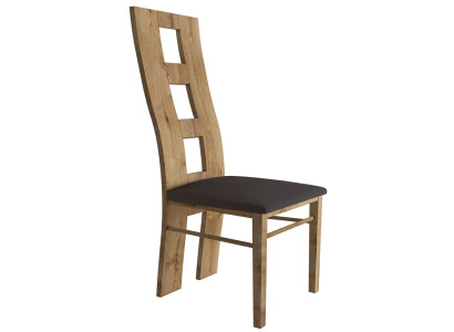 Stühle Sitz Lehn Büro Office Esszimmer Luxus Design Polster Massiv Holz Stuhl