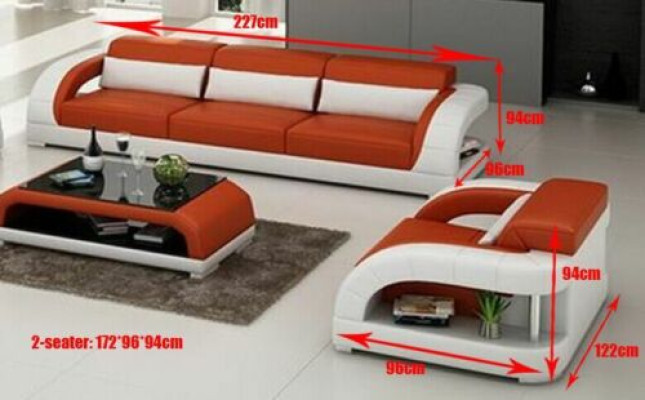 Sofa Sofagarnitur 3+2 Sitzer Set Design Polster Couchen Couch Modern