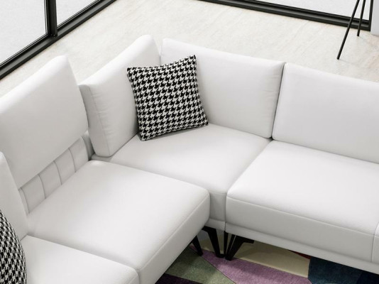 Gemütliche Ecksofa Couch Polster Ecksofas Couchgarnituren Sitzlandschaft