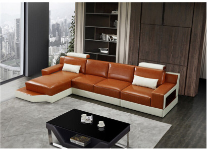 Garnitur L Form Couchen Sofa Wohnlandschaft Exclusive Wohnzimmer