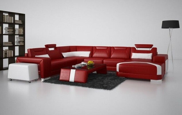 Wohnlandschaft U Form Sofa Eckgarnitur Eckcouch Ecksofa Couch Garnitur