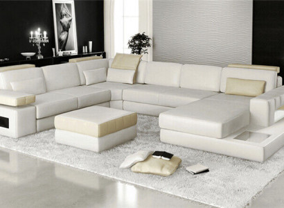 Ecksofa Polster Garnitur Sofas Couchen neu Sofa Couch Wohnlandschaft