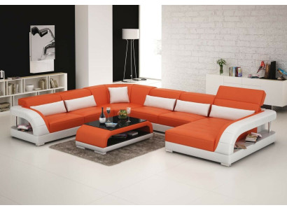 Sofa Couch Wohnlandschaft Eckgarnitur Ecksofa Polster Garnitur Sofas