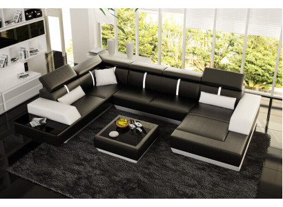 Sofa Wohnlandschaft U Form Ecksofa Couch Garnitur Polster U Form