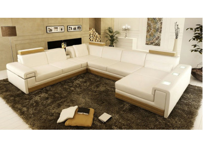 Ledersofa Couch Sofagarnitur Ecksofa Eck Garnitur Design Modern Sofa