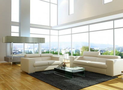 Sofa Sofagarnitur Sofa Couchen Sitzer Set Polster Couch 3tlg Sessel Ledersofa