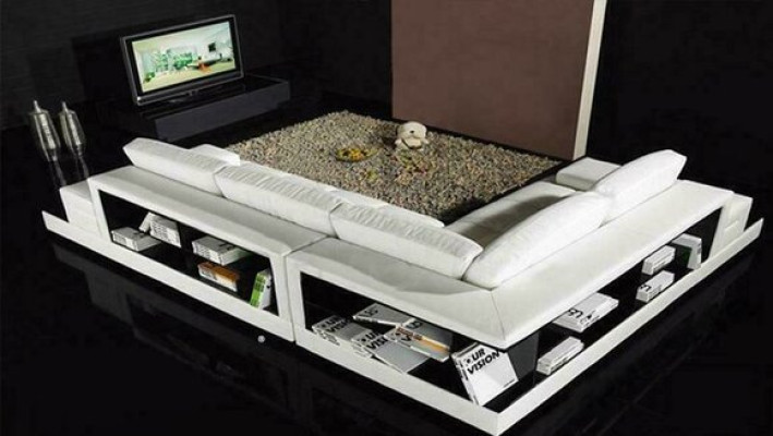 Wohnlandschaft Eckcouch L Form Sofa Ecksofa Couch Garnitur Polster