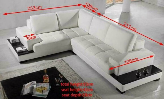 Wohnlandschaft Eckcouch L Form Sofa Ecksofa Couch Garnitur Polster