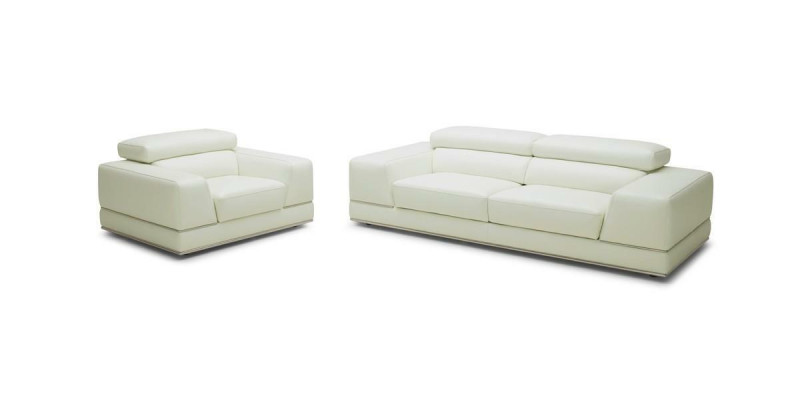 Ledersofa Couch Wohnlandschaft 3+1+1 Neu Garnitur Sofa Sofagarnitur
