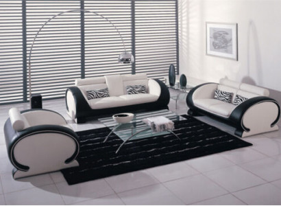 Sofas Moderne Couchen Polster Leder 311 Sitzer Sofagarnitur Garnituren