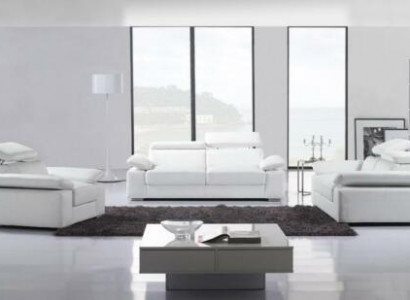 Design Couchen Sofas Polster Leder 311 Sitzer Sofagarnitur Garnituren Set