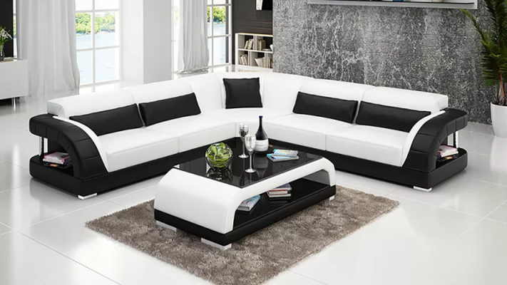 Ledersofa Design Wohnzimmer Couchen Günstige Polster Möbel Sitzgarnitur Sofa Neu