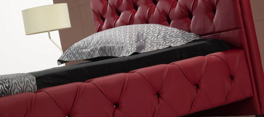 Designer Bett Chesterfield Leder Hotel Betten Luxus Doppel Schlaf Zimmer