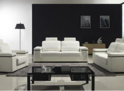 Sofa 3 Sitzer Design Sofas Polster Moderne Couchen Leder Relax Dreisitzer