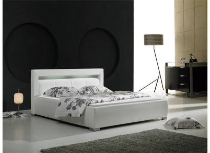 Leder Bett Polster Design Luxus Doppel Hotel Schlaf Zimmer Ehe Betten